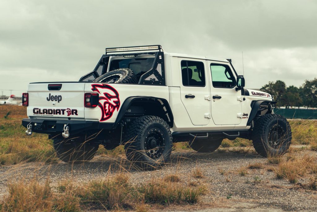 Custom Jeep Gladiator Hellcat With OffRoad Performance Upgrades Is So