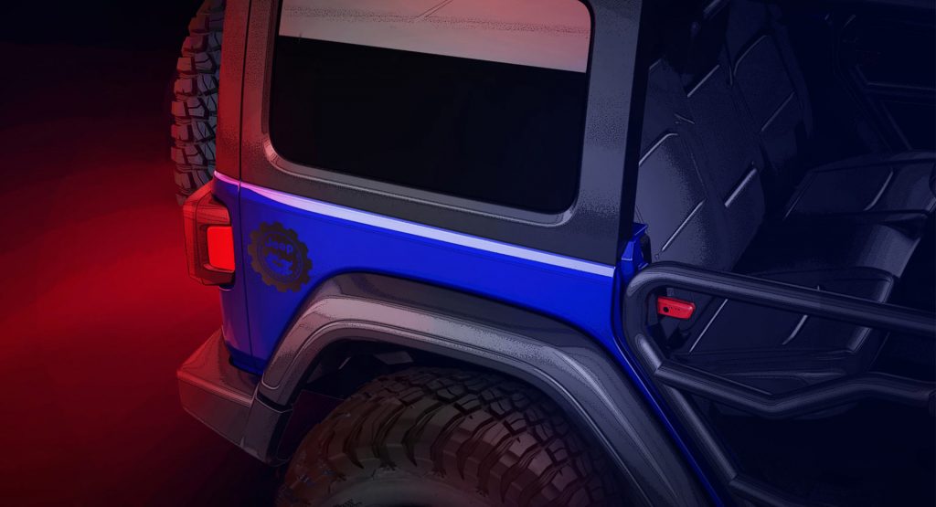  Jeep Teases Rugged Wrangler Mopar Edition For Chicago Auto Show