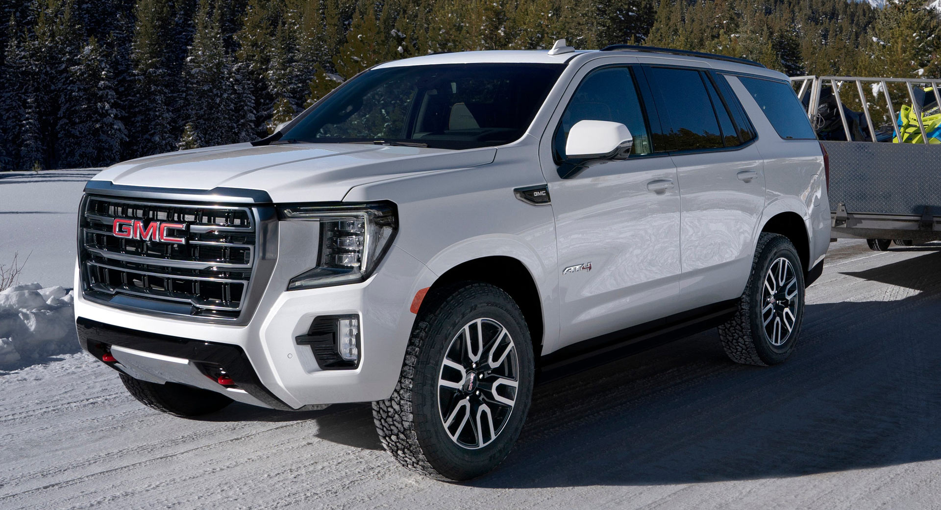 21 Gmc Yukon Is All New From The Ground Up Gains Rugged At4 Variant Carscoops