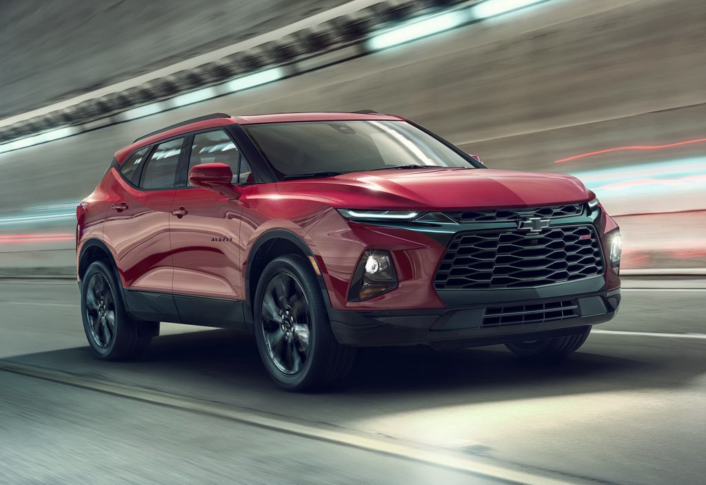 2020 Chevrolet Blazer Rated At Up To 24 MPG Combined With New 230 HP ...