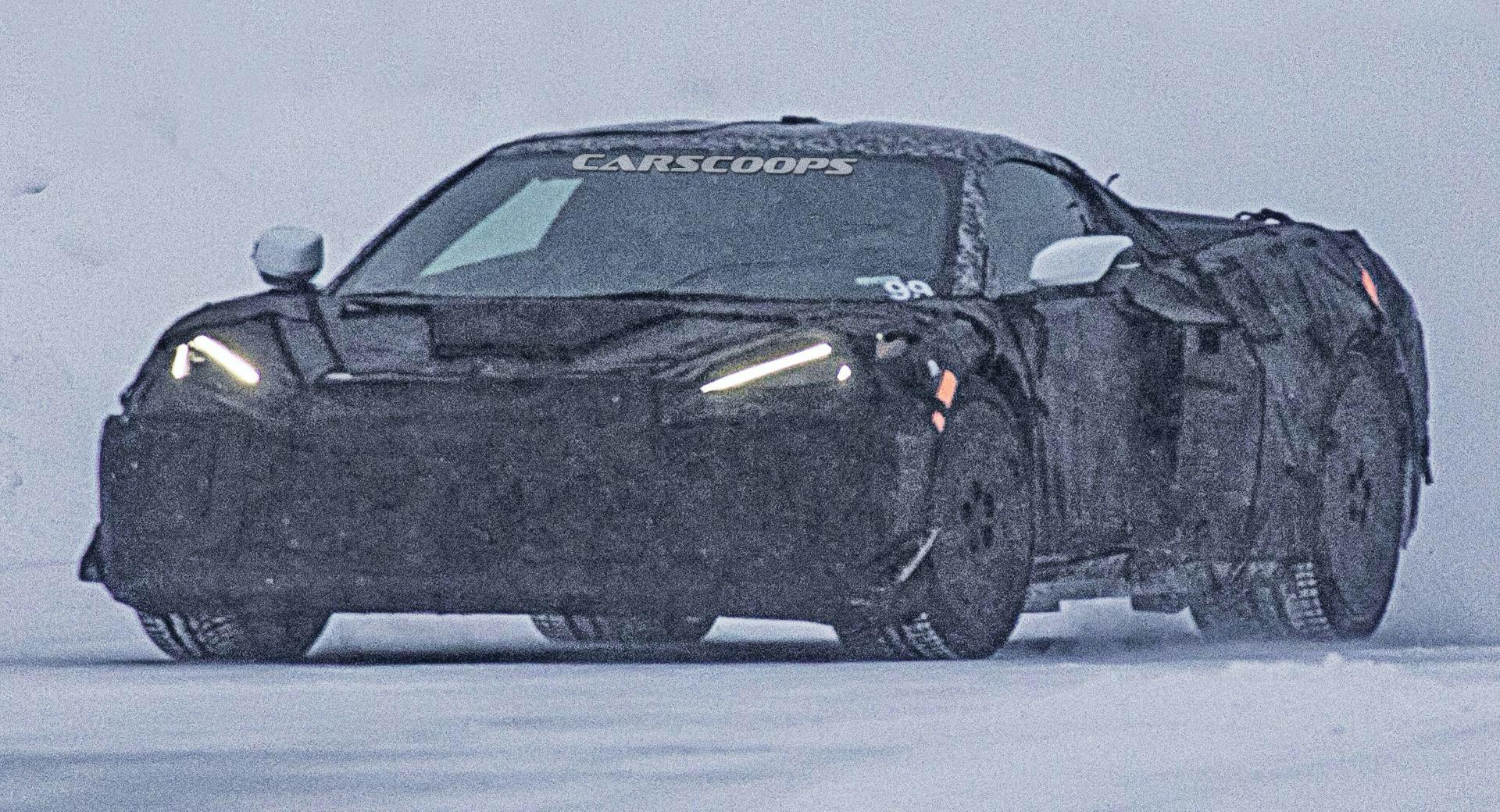 Fully Camouflaged Chevy Corvette C8 Prototype Raises More Questions ...