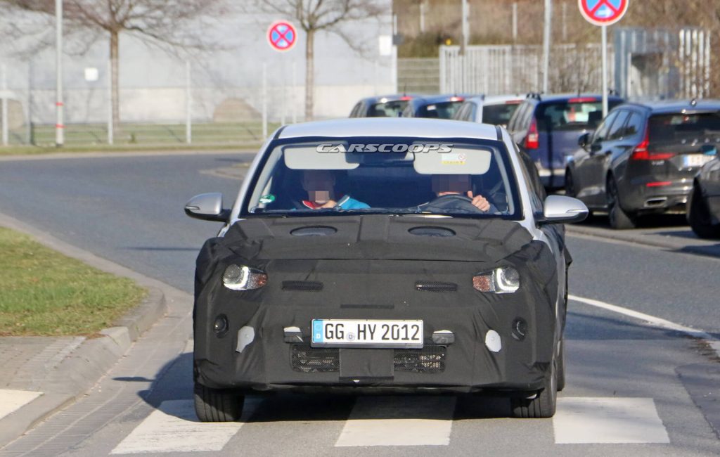 Does Facelifted 2021 Kia Rio Prototype Pack A Bigger Grille? | Carscoops