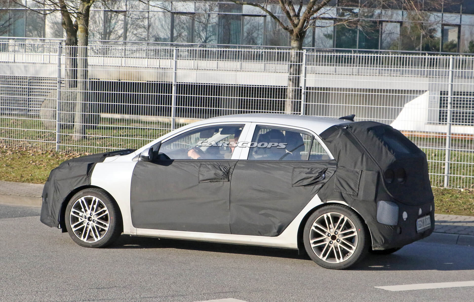 Does Facelifted 2021 Kia Rio Prototype Pack A Bigger Grille? | Carscoops