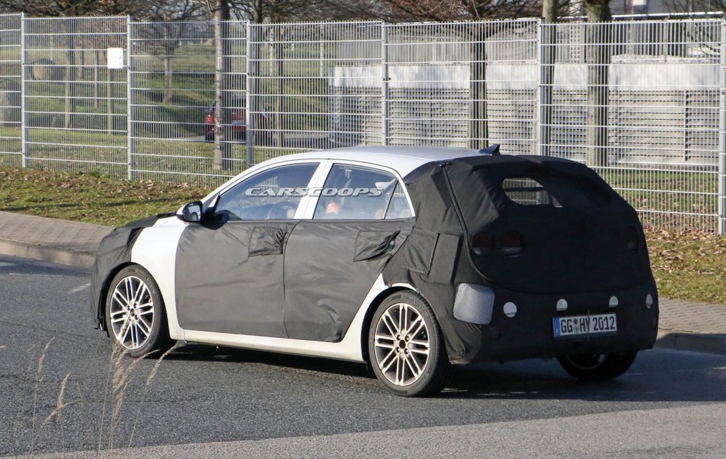 Does Facelifted 2021 Kia Rio Prototype Pack A Bigger Grille? | Carscoops