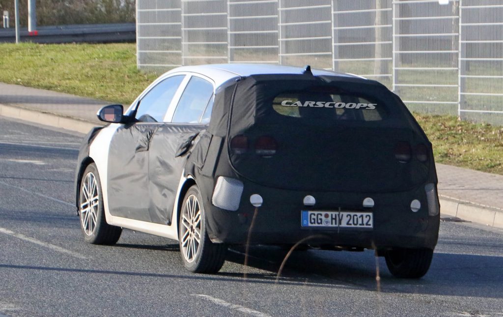 Does Facelifted 2021 Kia Rio Prototype Pack A Bigger Grille? | Carscoops