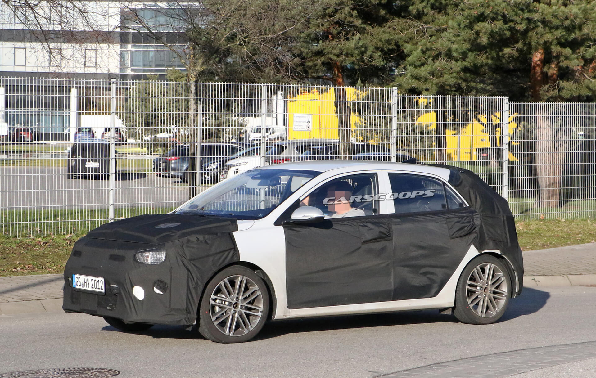 Does Facelifted 2021 Kia Rio Prototype Pack A Bigger Grille? | Carscoops