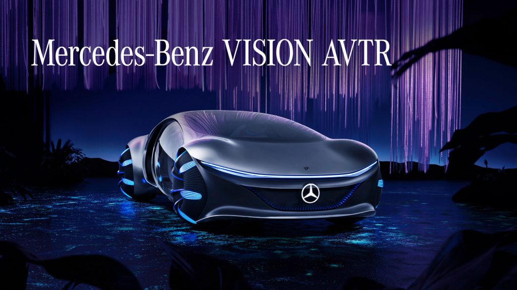 Mercedes Benz Avatar Inspired Vision Avtr Brings Man Machine And