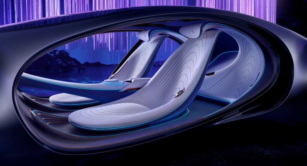 Mercedes Benz Avatar Inspired Vision Avtr Brings Man Machine And