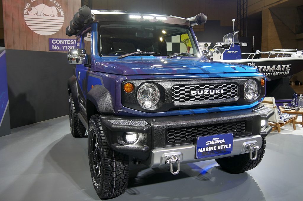 Suzuki Makes The Jimny Even Cooler With The Sierra Marine Style | Carscoops