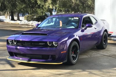 The Power Of This 2018 Dodge Challenger Demon With Factory Miles 