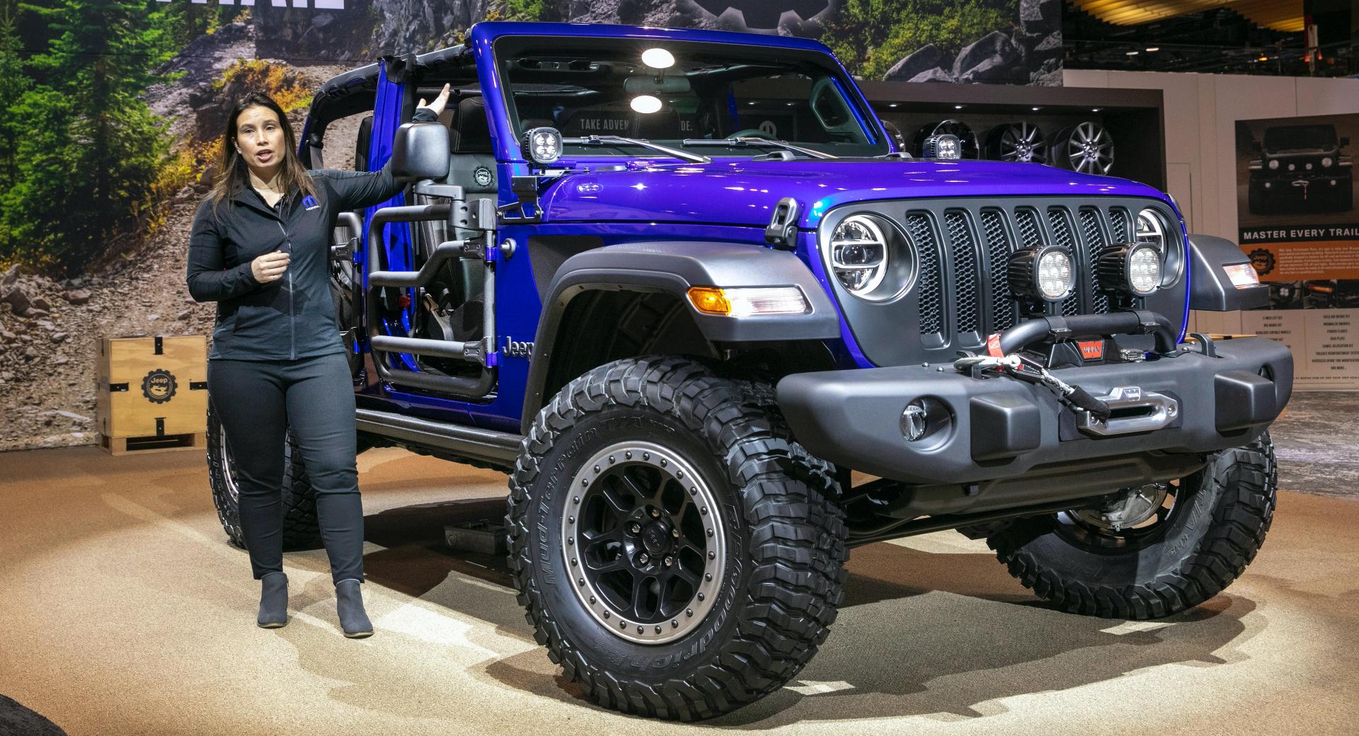 2020 Jeep Wrangler Jpp 20 Limited Edition Is High On Mopar S Jeep Performance Parts Carscoops