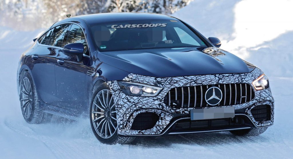  Mercedes-AMG GT ‘73’ Plug-In Hybrid Spied, Could Pack 800+ HP