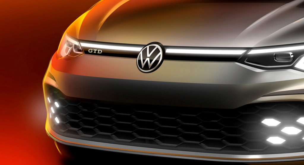  VW Teases All-New Golf GTD, Coming To Geneva Next Month