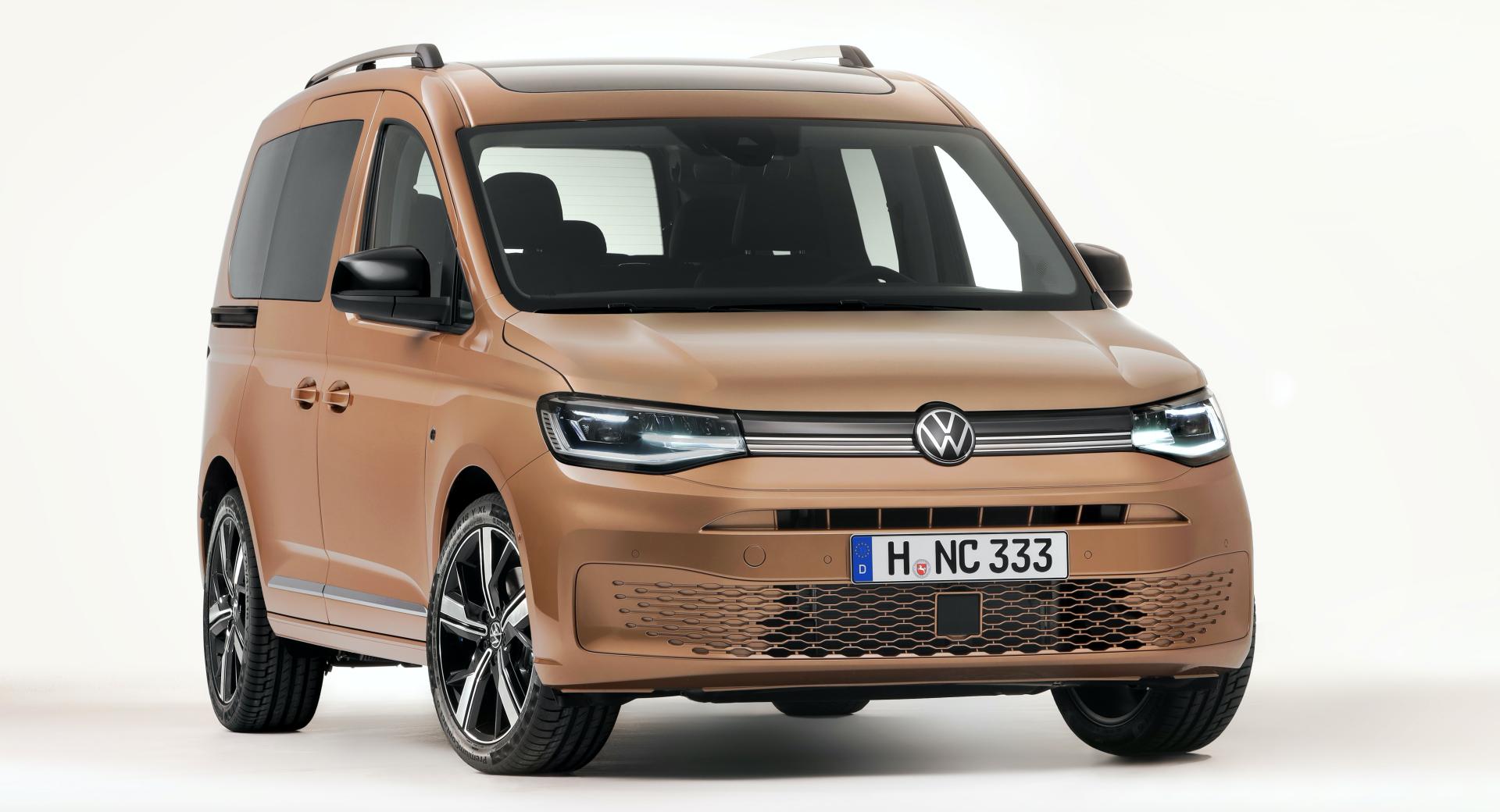 new 2021 vw caddy wraps mqb underpinnings in evolutionary