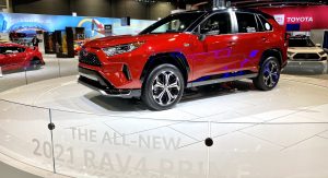 Look But Don't Touch Toyota's 2021 RAV4 Prime PHEV In Chi-Town | Carscoops