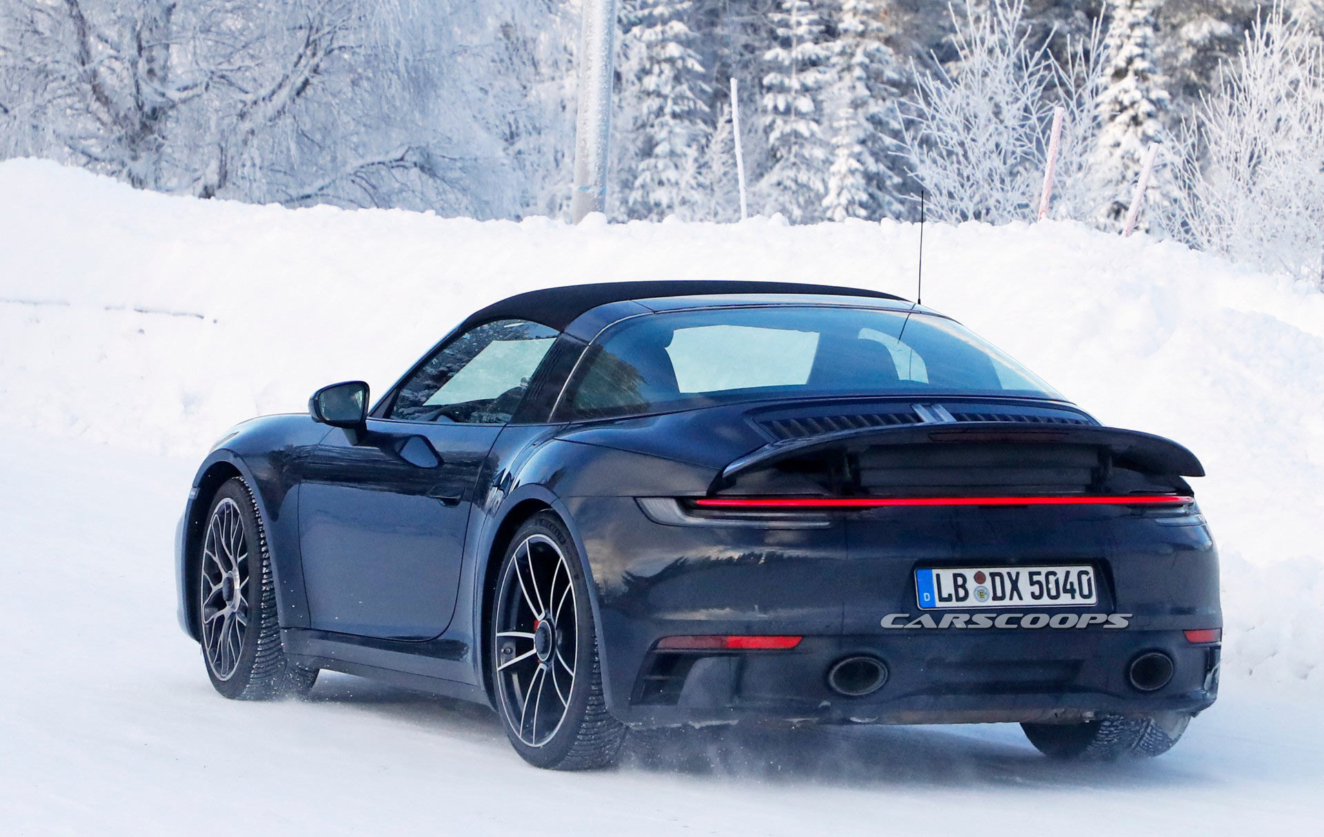 2021 Porsche 911 Targa GTS Spied Undisguised, Could Have Up To 473 HP ...