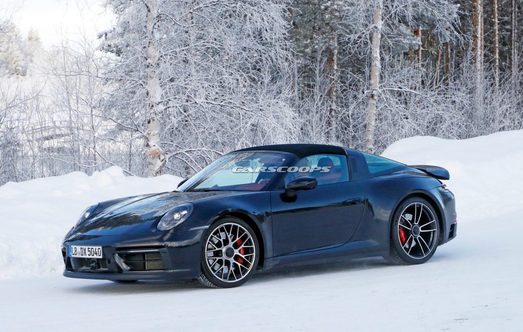 2021 Porsche 911 Targa GTS Spied Undisguised, Could Have Up To 473 HP ...