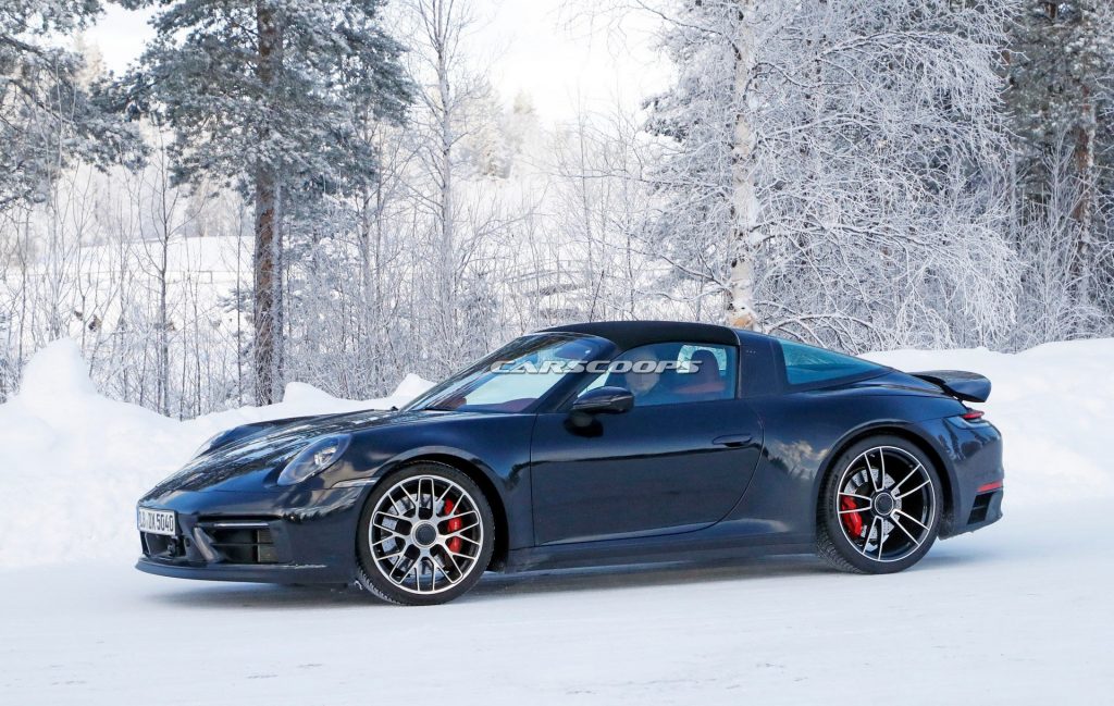 2021 Porsche 911 Targa GTS Spied Undisguised, Could Have Up To 473 HP ...