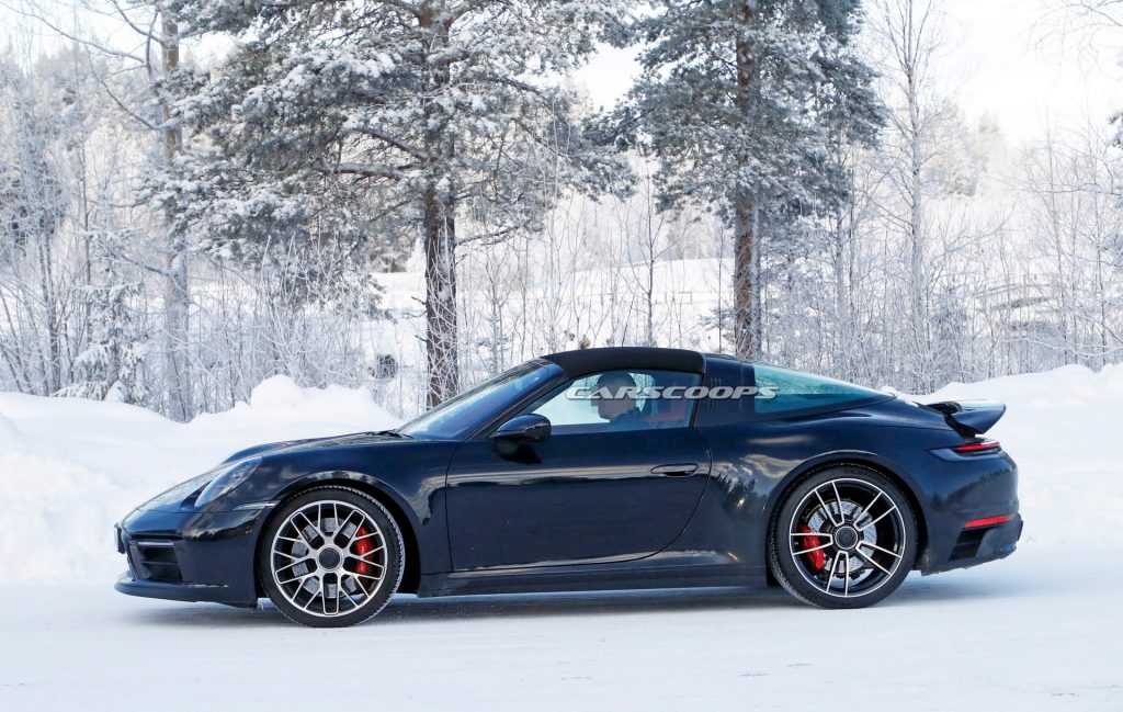 2021 Porsche 911 Targa GTS Spied Undisguised, Could Have Up To 473 HP ...