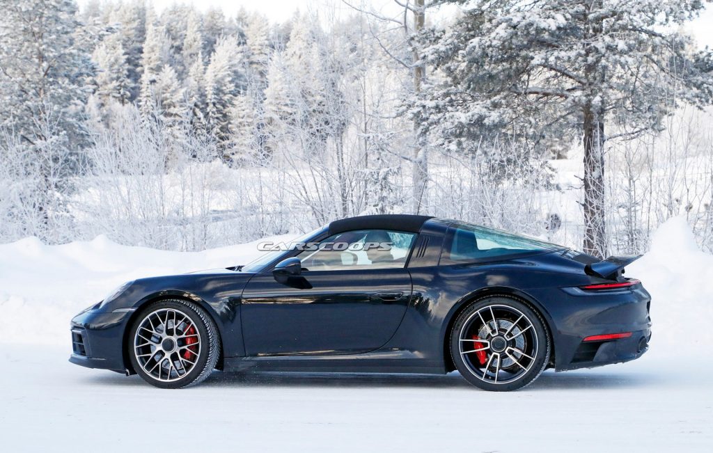 2021 Porsche 911 Targa GTS Spied Undisguised, Could Have Up To 473 HP ...