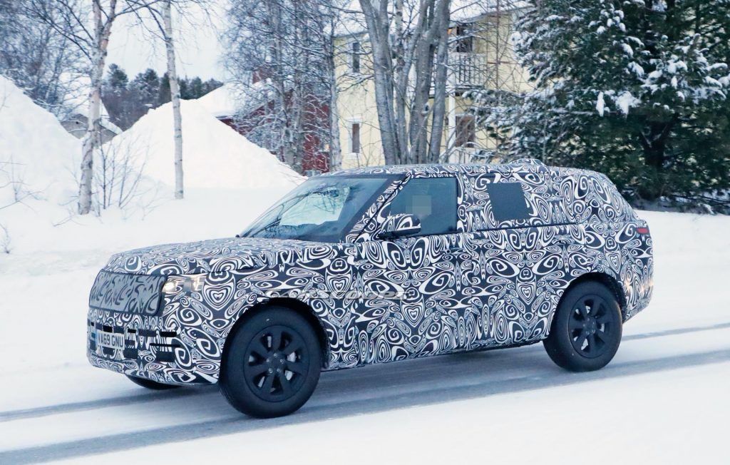 2022 Range Rover Makes Spy Debut In LWB Guise, Will Offer EV Variant ...