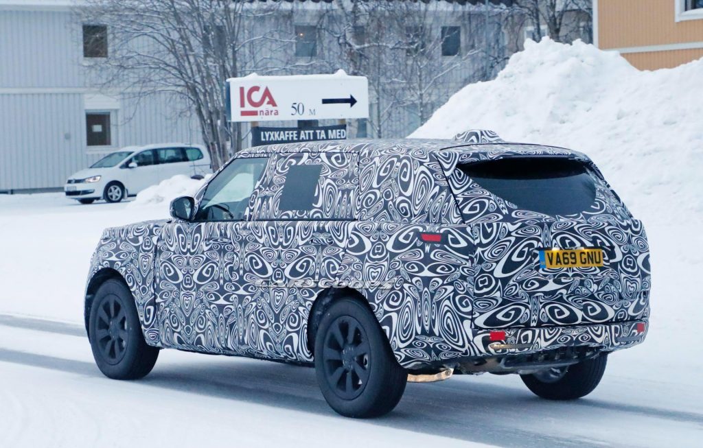 2022 Range Rover Makes Spy Debut In Lwb Guise, Will Offer Ev Variant 