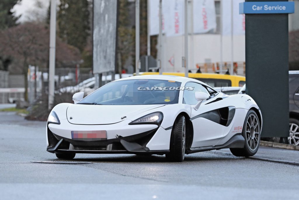 McLaren Sports Series Mule Spied As Digital Dash Could Have Revealed ...