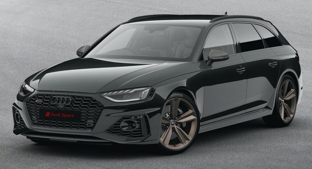  New Limited Run Audi RS4 Avant Bronze Edition Looks Stealthy, Comes Fully Loaded