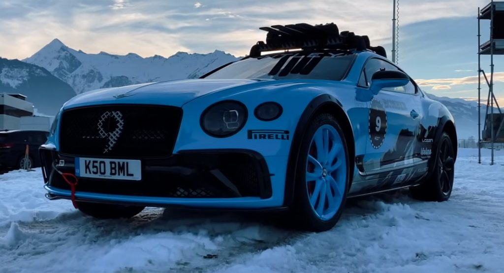  A Bentley Continental GT Ice Racer Looks Every Bit As Surreal As It Sounds