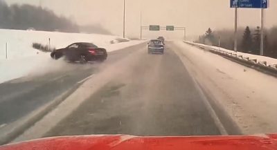 Say It Ain’t Snow: Impatient Mercedes Owner Loses It While Attempting ...