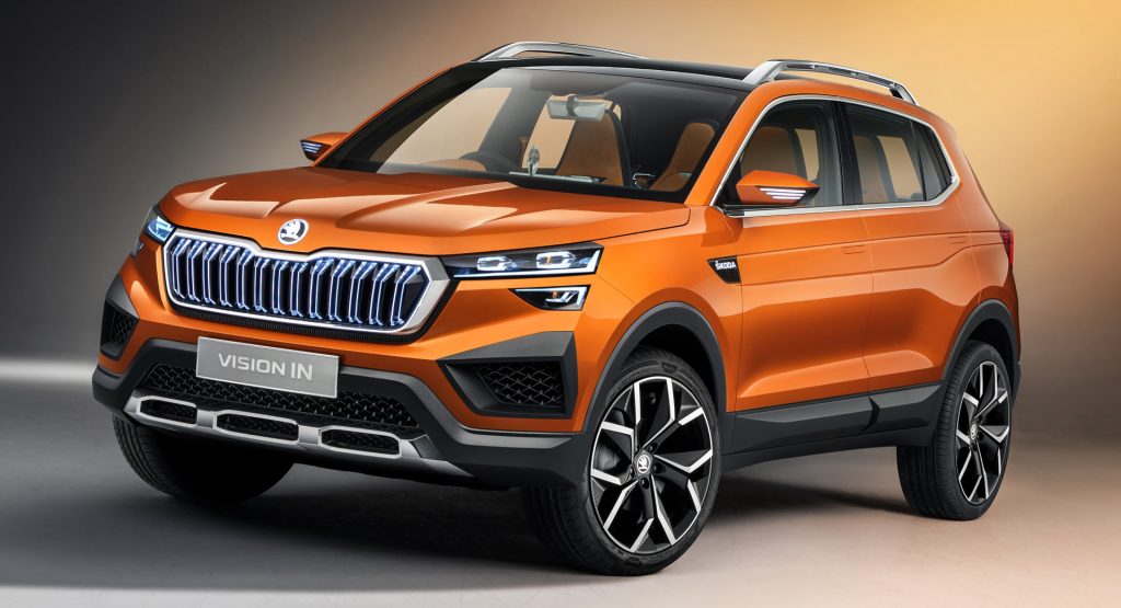  Skoda Vision IN Concept Previews An All-New Crossover For India