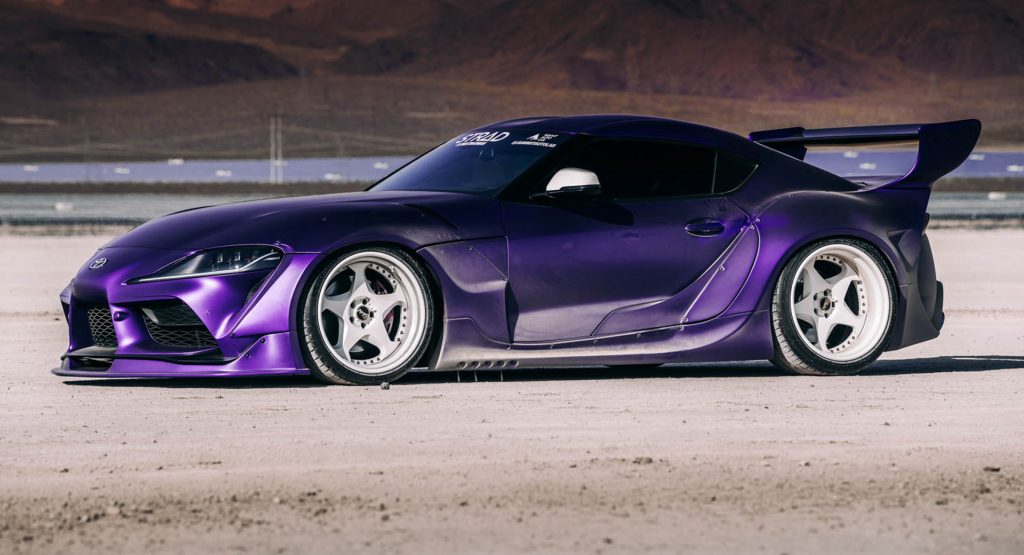  Very Wide, Very Purple 2020 Toyota GR Supra Is An Attention Seeker