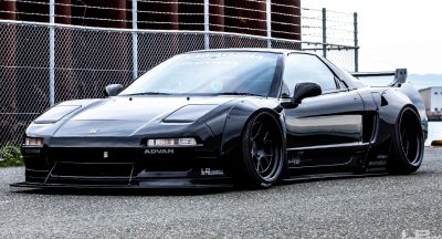 Original Honda / Acura NSX Tucks Away Sleek Styling Under Liberty Walk ...