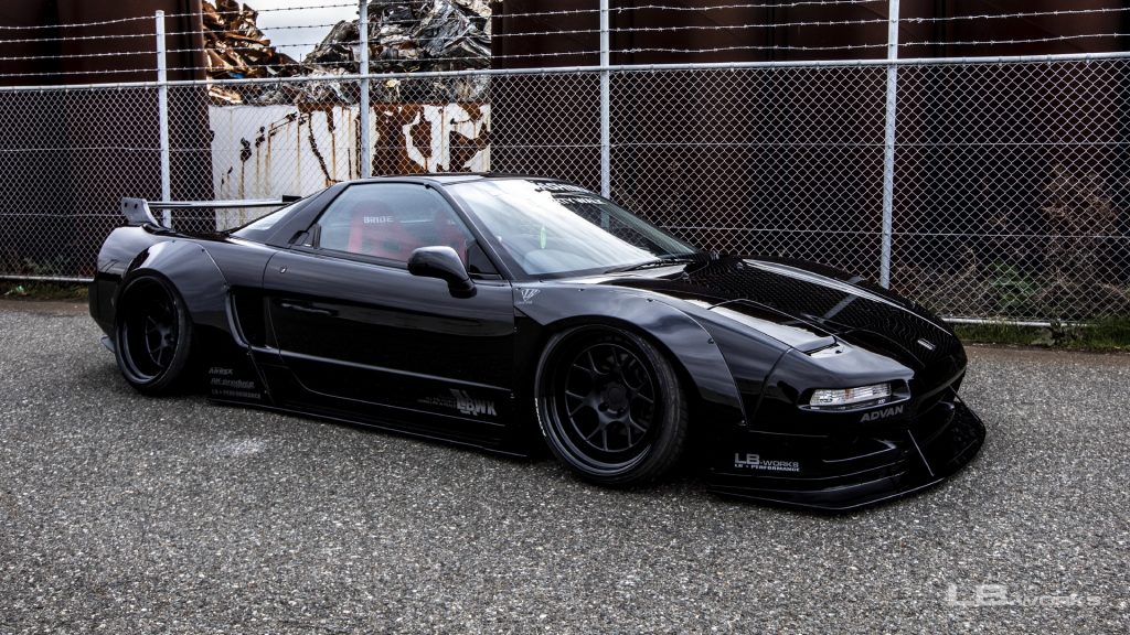 Original Honda / Acura NSX Tucks Away Sleek Styling Under Liberty Walk ...