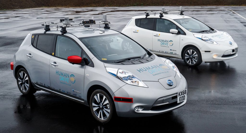  Autonomous Nissan Leaf Completes 230-Mile Journey Across UK