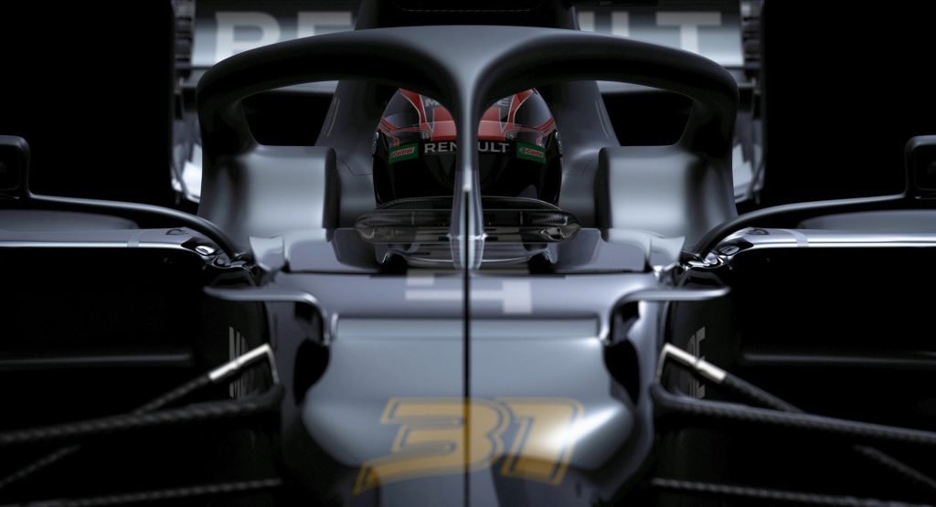  Renault Teases 2020 F1 Car Using Pre-Season Testing Livery