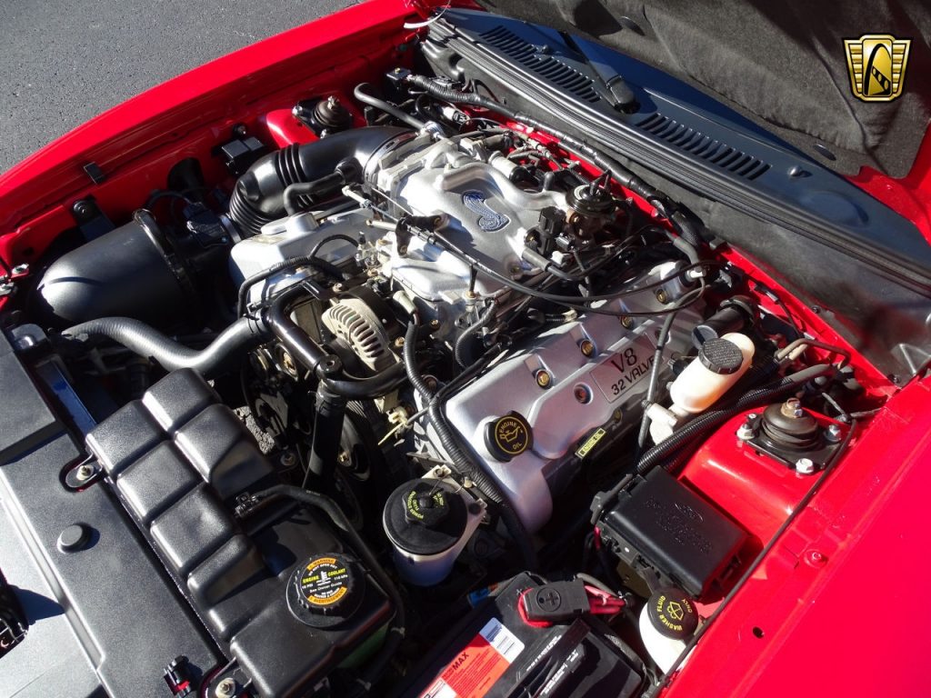 824 Miles Only: 1999 Ford Mustang Cobra SVT Is Red With Fury For Not ...