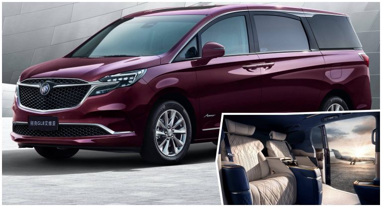 Facelifted Buick GL8 Avenir Luxury Minivan Debuts In China With Throne ...