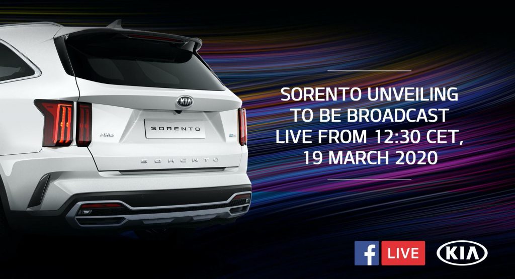  Watch 2021 Kia Sorento Presentation Here Live On March 19