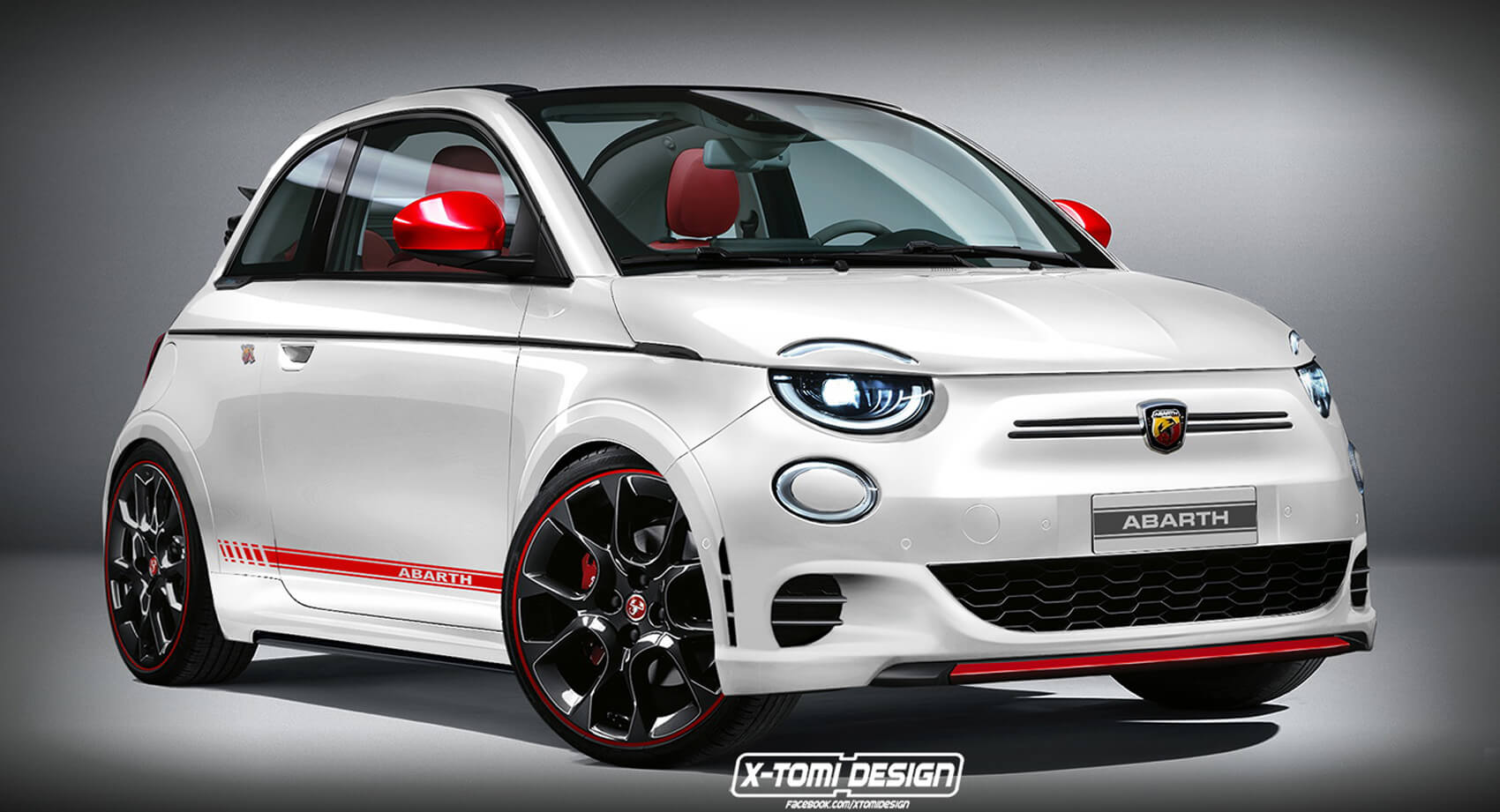 bad Fokken Kameel 2021 Abarth 500 EV Looks Like A Tired Stormtrooper After A Long Night Out |  Carscoops