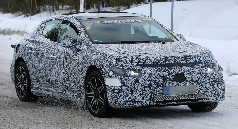 2022 Mercedes-Benz EQE Spied Getting Ready To Join The Electric Craze ...