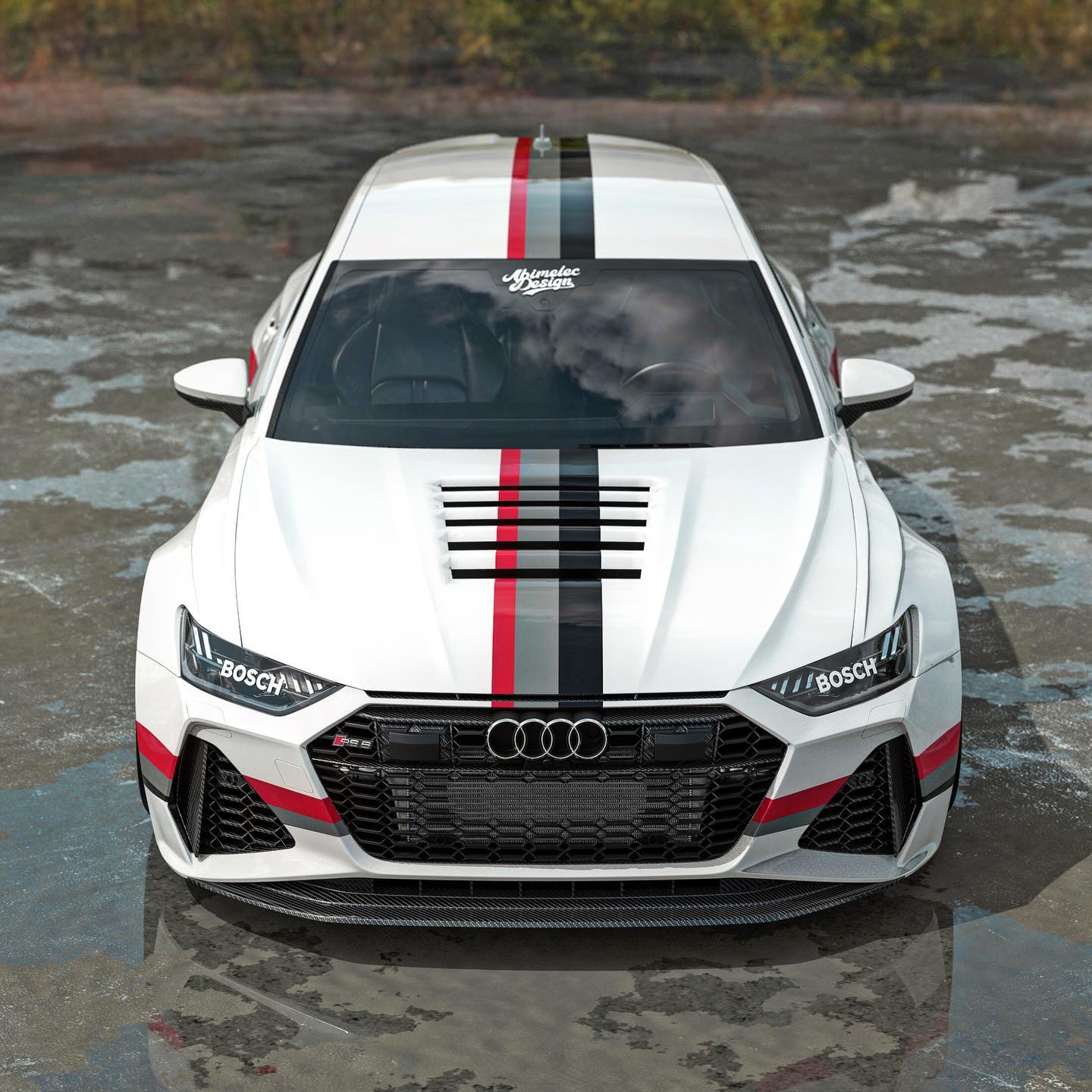 New Audi RS6 Avant Gets A Digital Tuning Inspired By 1980's Pikes Peak ...