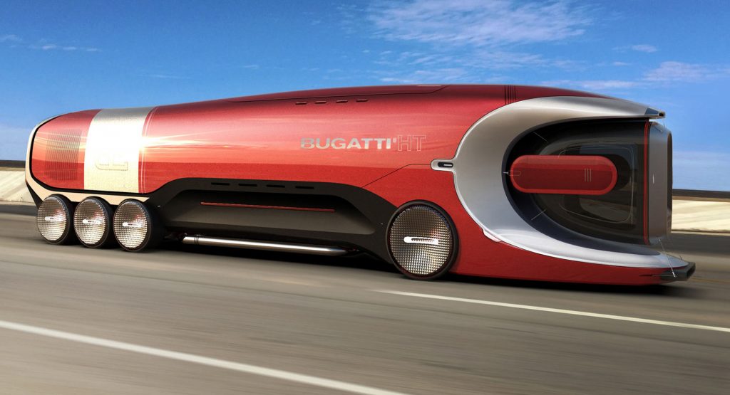  Imagine If Bugatti Made A Hyper Semi Truck (This Guy Did)