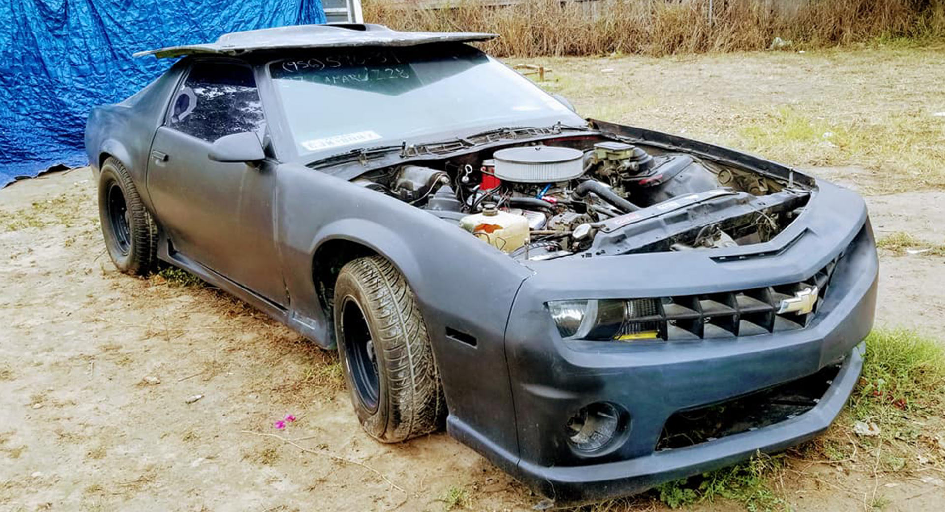Restowrong 1987 Chevy Camaro With 5th-Gen Camaro Front And Rear Ends |  Carscoops