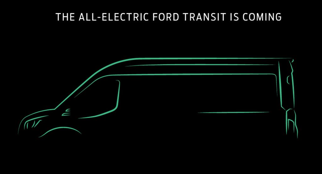  Ford Will Unveil The All-Electric Transit In November