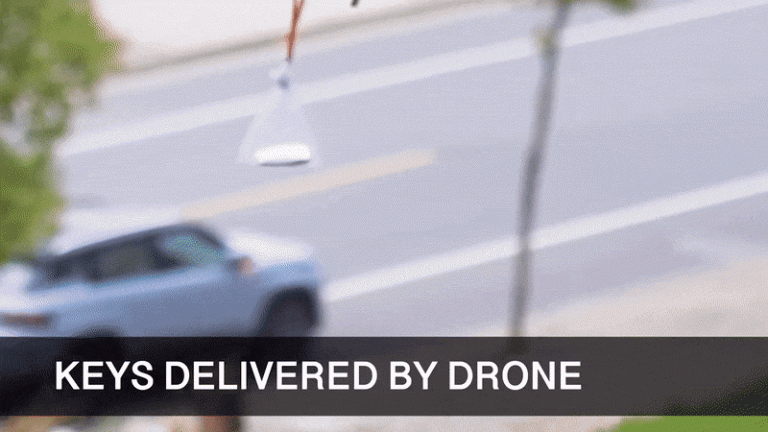 Geely Goes Full Touchless Using Drones To Deliver New Car Keys To ...