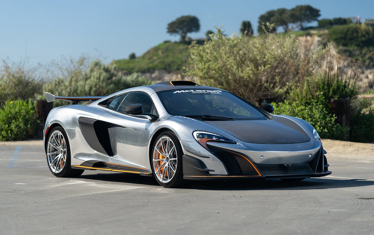 Rare And Shiny Mclaren Mso Hs In F1 Chrome Sells For Just 390 000 Carscoops