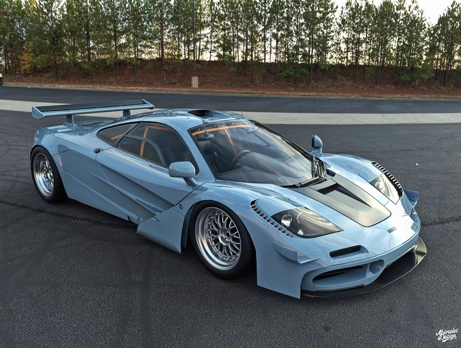 Mclaren f1 своими руками