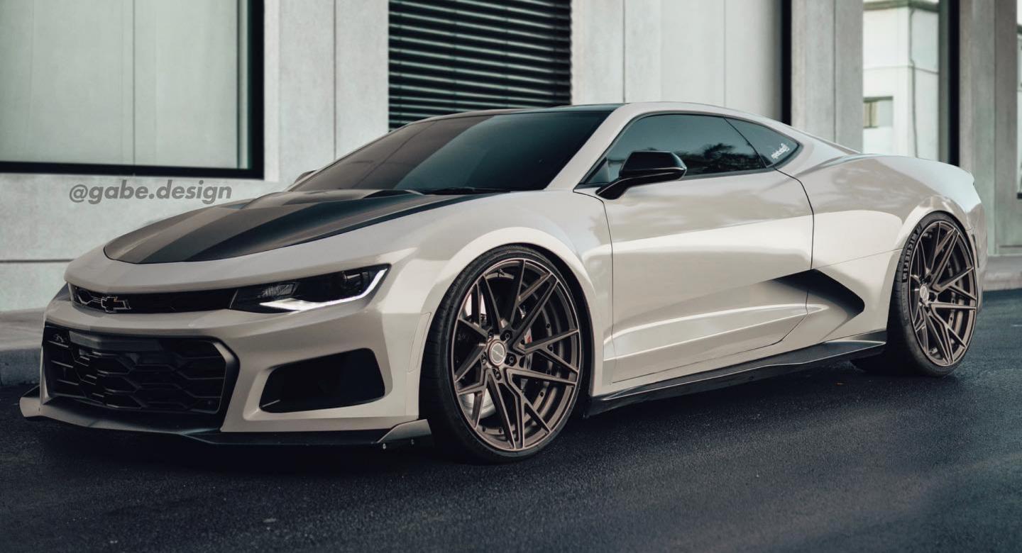 Mid-Engine Everything: Chevrolet Camaro Envisioned As Corvette C8 Buddy |  Carscoops