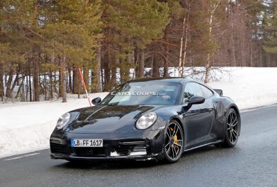 Spoiler Alert: New Porsche 911 Turbo Spied With Classic Ducktail 